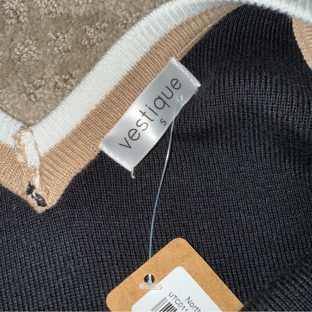 NWT Vestique Black Tank Top Size Small - Picture 4 of 7